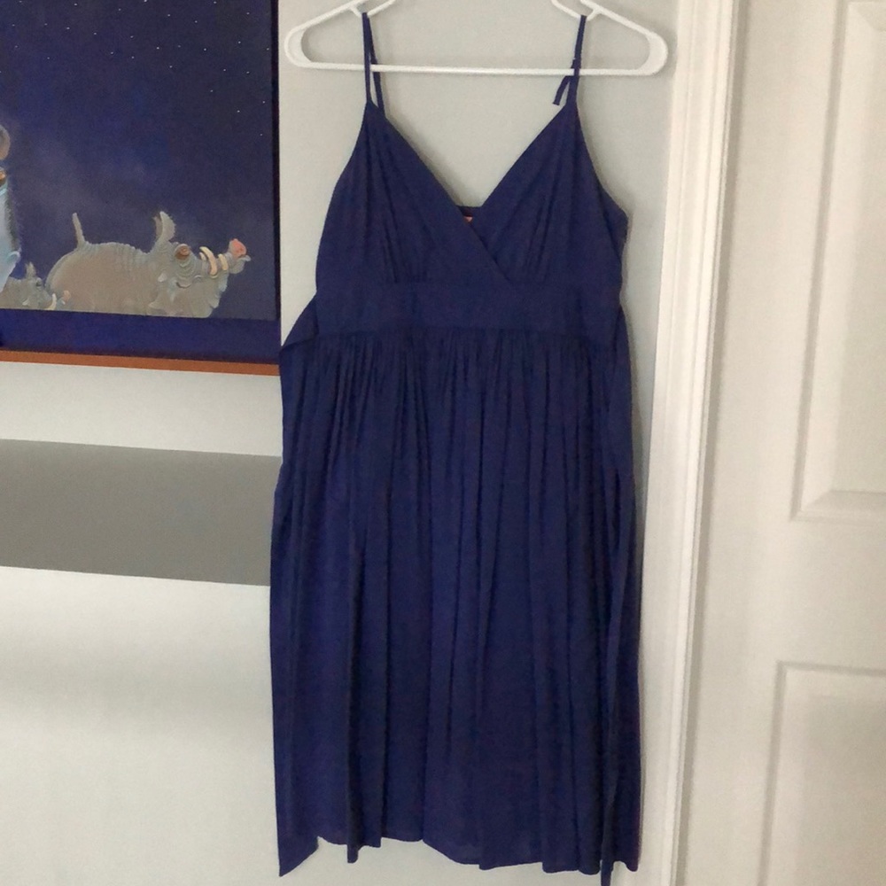 Maeve a-line dress in blue